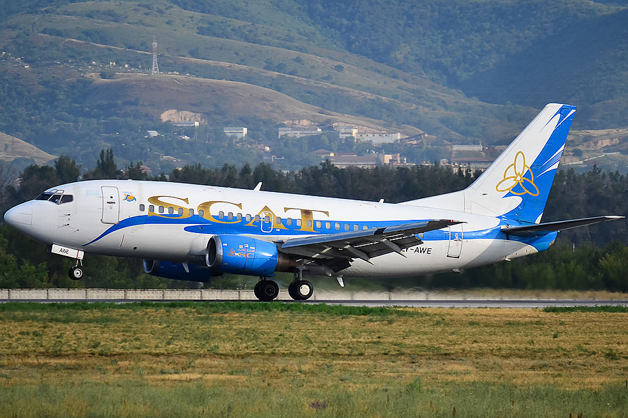 Казахстанская авиакомпания SCAT запустила рейсы из Астаны в Санкт-Петербург