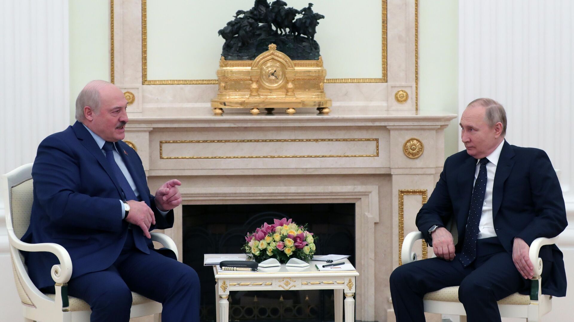 Встреча Путина с Президентом Белоруссии