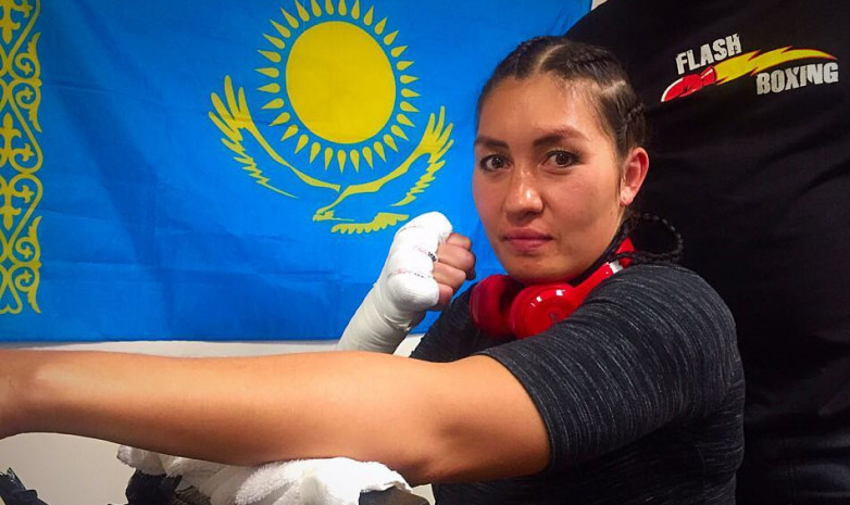 Казахстанская боксерша Сатыбалдинова одержала победу  над соперницей