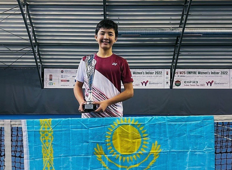 Зангар Нурланулы выиграл первый титул на турнире серии ITF Juniors