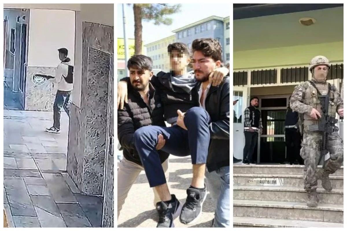 Түркияда мектептегі атыстан 16 адам жарақат алды