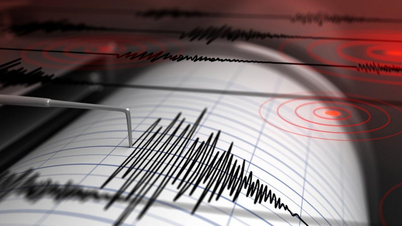 Землетрясение магнитудой 5.3 произошло в Алматы