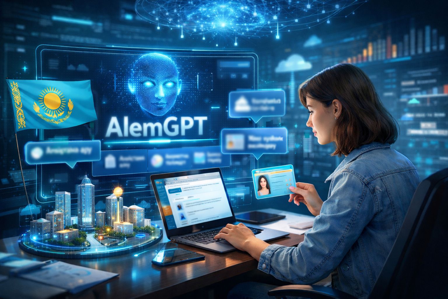 Қазақстанда барлық мемлекеттік қызметтер AlemGPT платформасына көшіріледі