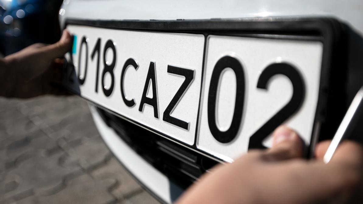 Казахстанцы могут получить госномера онлайн