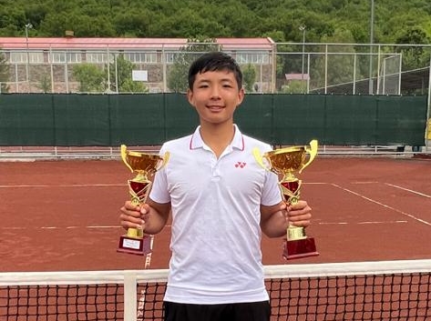 Зангар Нурланулы стал чемпионом международного теннисного турнира