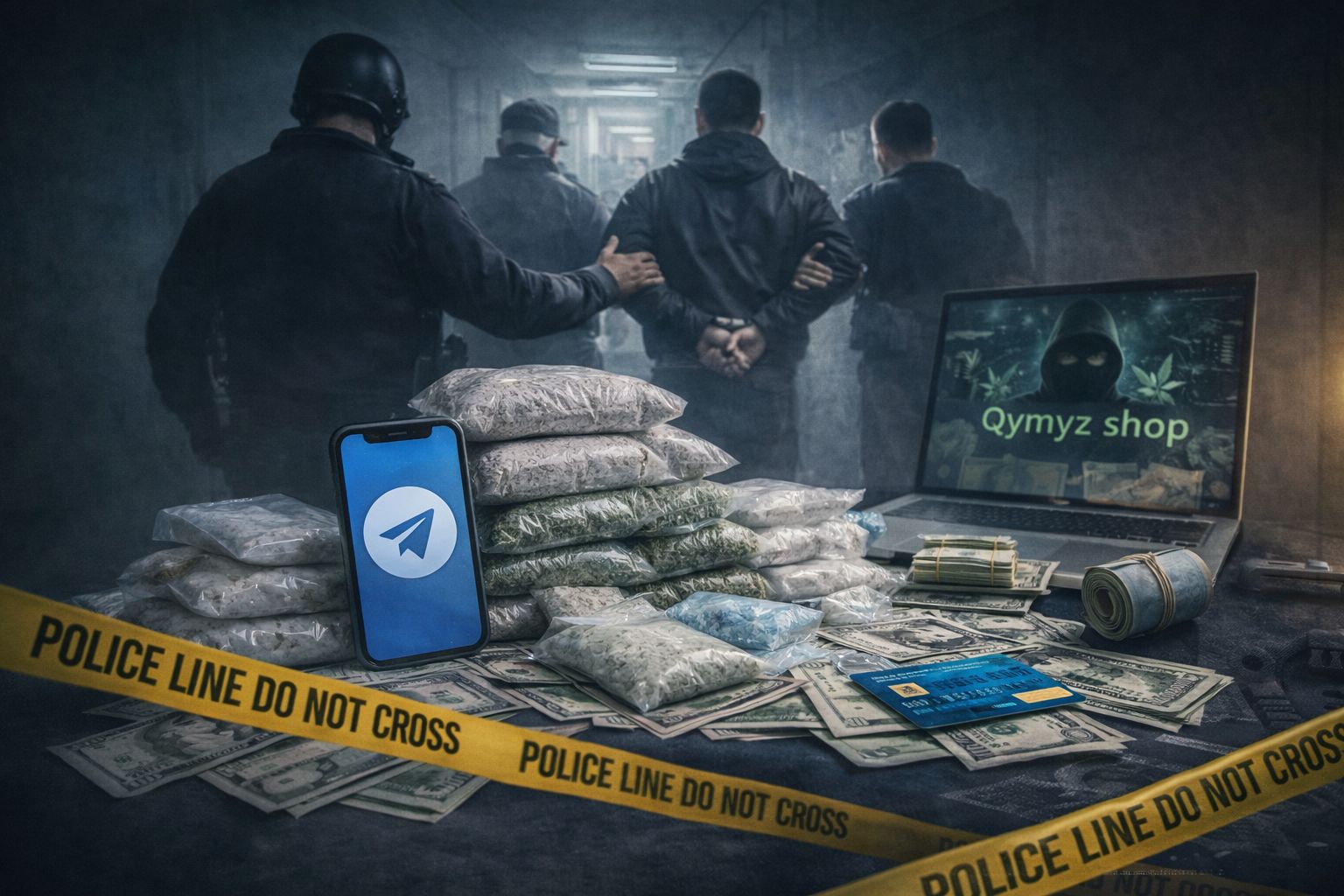 Интернет-наркобизнес жойылды: 17 жылға дейін жаза