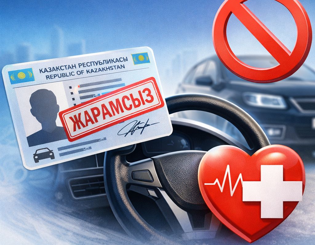 Денсаулығы шектеулі азаматтардың жүргізуші куәліктері күшін жоғалтты