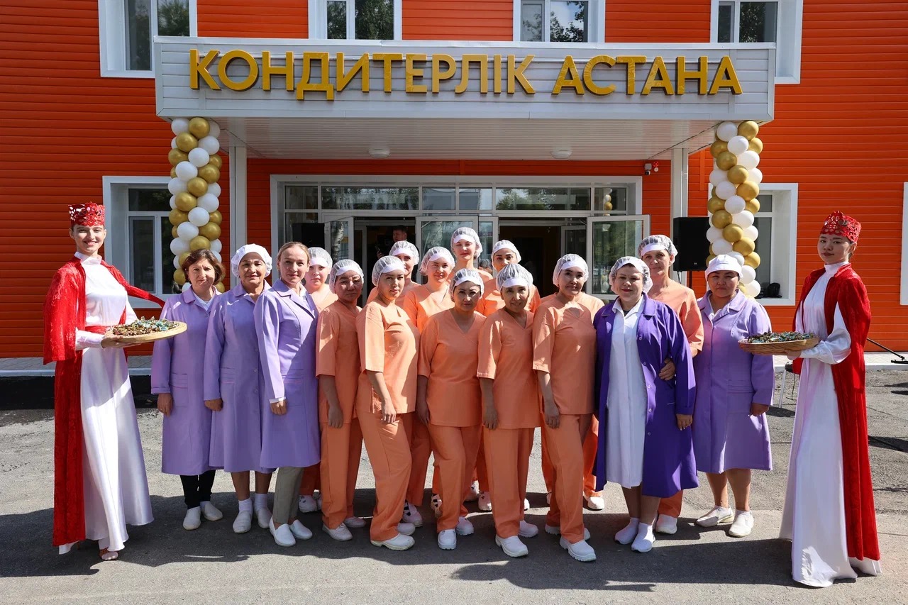 Қостанайда «Кондитерлік астана» жаңа технологиялық кешені іске қосылды