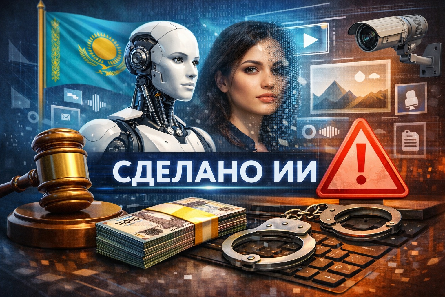 Қазақстанда ЖИ-контент үшін ірі айыппұлдар енгізіледі