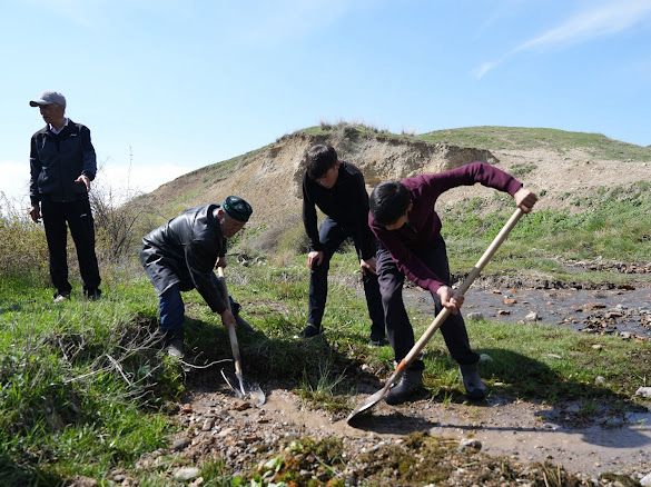 Алатау ауылында «Мөлдір бұлақ» акциясы өтті