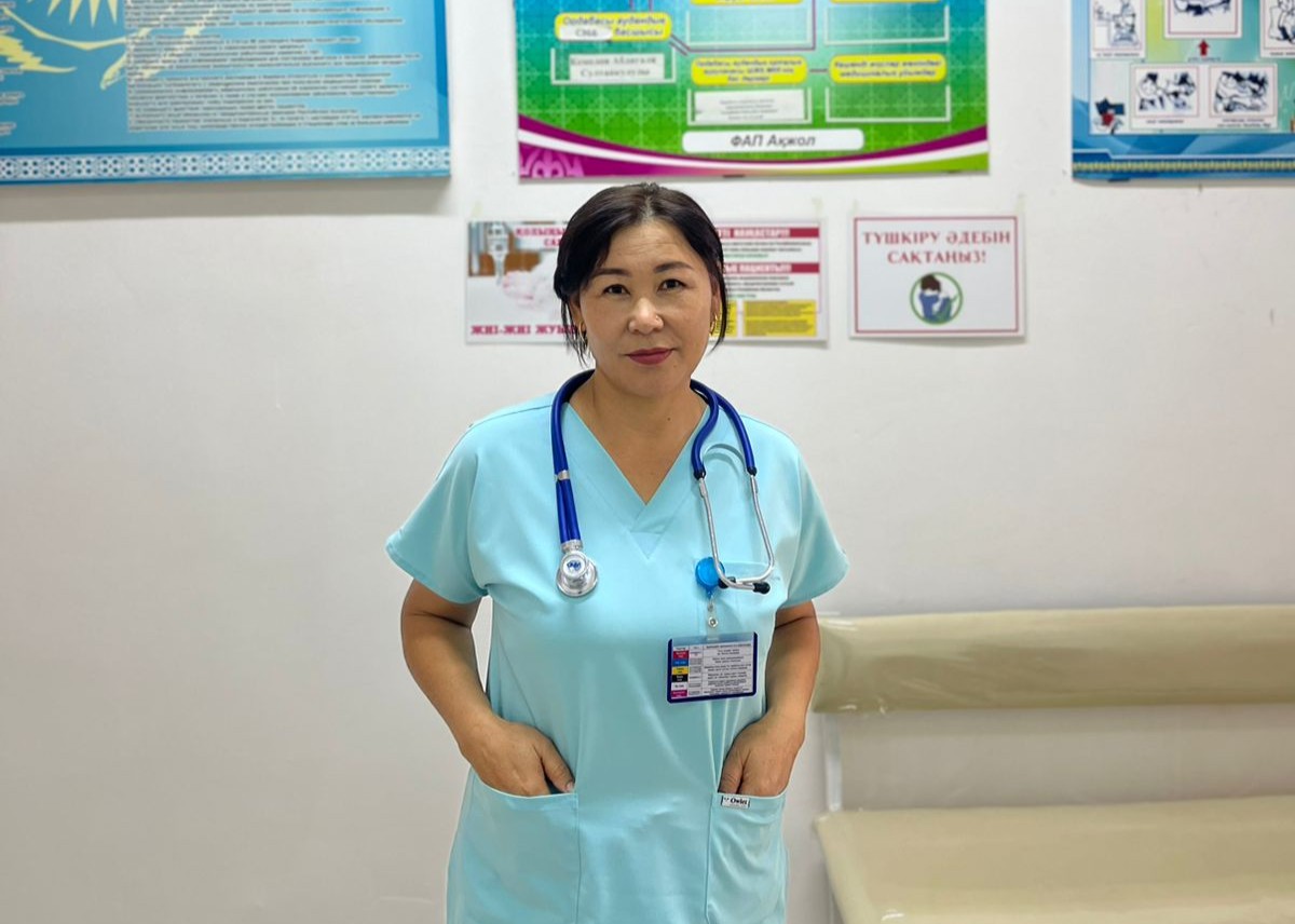 Еңбек жолын медицинаға арнаған Гульнара Абдрахманова