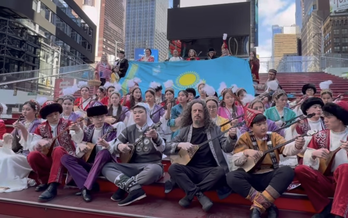 Казахи отметили Наурыз на Таймс-сквер