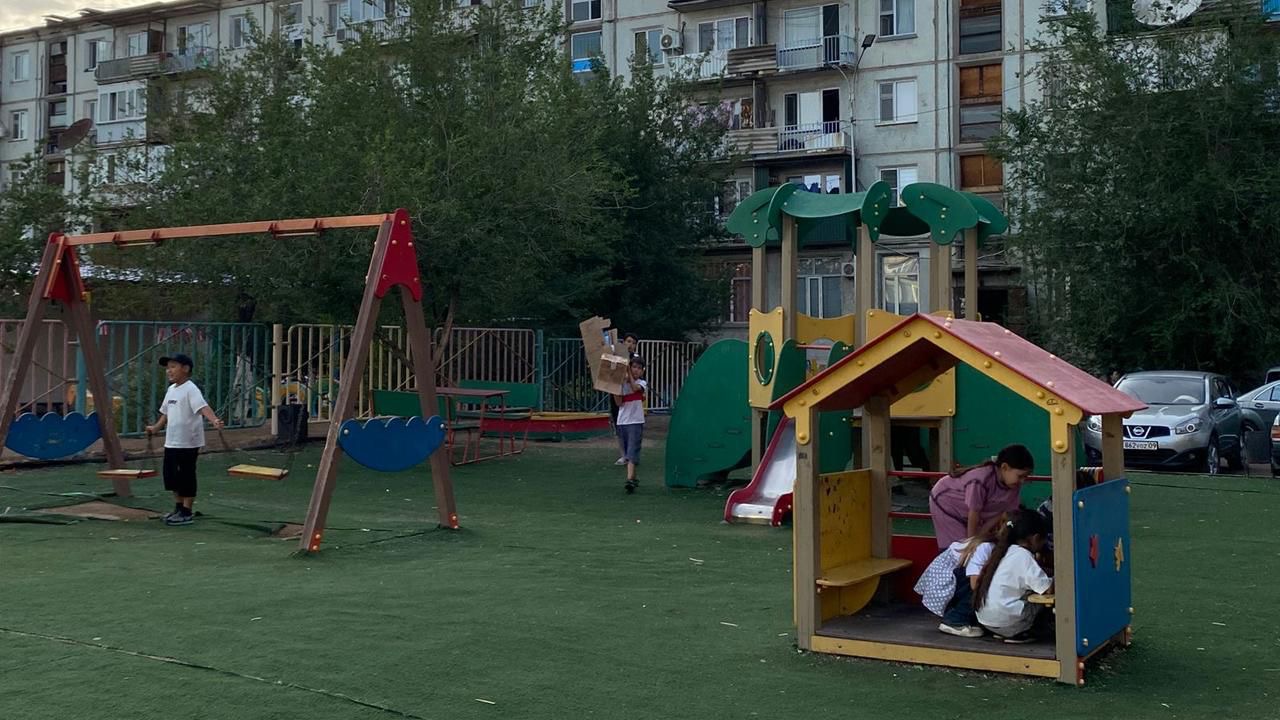Балқашта балалар алаңдарына бейнекамера орнатылды