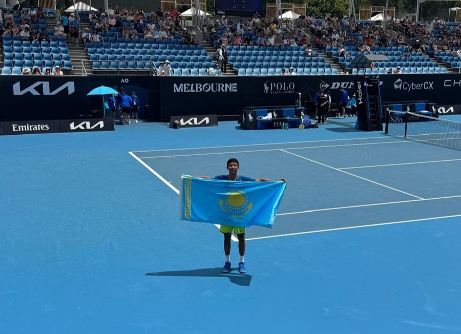 Зангар Нурланулы вышел в полуфинал Juniors Australian Open