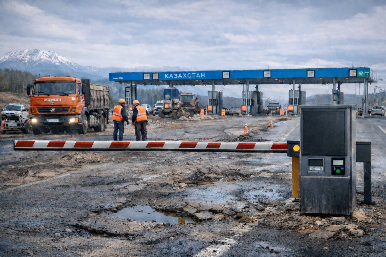 Проезд по ряду платных трасс Казахстана стал бесплатным